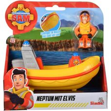 Simba 109252584 Elvis Rescue Boat - Feuerwehrmann Sam Toy