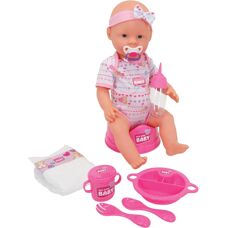 Simba Vauvanukke - 43cm, Monivärinen, Hoito ja Ruokinta