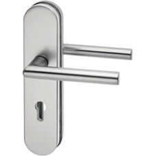 Ensemble Poignées de Porte Aluminium EDI - 8743/7203, Réversible, 35-45mm - Publicité