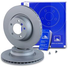 Disco de freno ventilado ATE Modelo 24.0124-0200.1