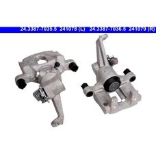 ATE 24.3387-7036.5 Φρένο Περιστροφής - Δεξιά Πίσω, Renault Latitude, Ανακαινισμένο