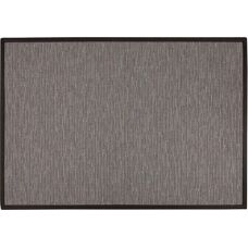 DEKOWE Naturino Effekt Teppich - Sisal-Look, 80x150cm, Grau