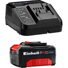 Einhell 4512042 Bateria de Íon de Lítio e Carregador - Bateria para Ferramentas Sem Fio