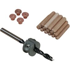 Set di Spine Wolfcraft - Unioni di Legno Resistenti - 6mm