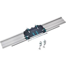 Wolfcraft Guida supporto FKS 145, alluminio, nero/blu