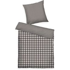 Ropa de cama TOM TAILOR - Cuadros y Rayas - Franela, 2 pzas