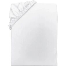 TOM TAILOR HOME Fitted Sheet - White, 180-200x200cm, Jersey