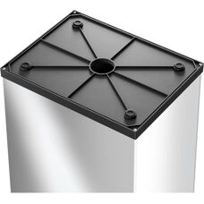 Hailo Big-Box Swing L Prullenbak - Rechthoekig, 35L, RVS