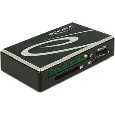 DeLOCK 91710 Kártyaolvasó Micro-USB Fekete - Card Reader