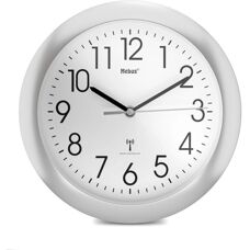 Horloge Murale Mebus 52451 - Numérique, Rond, Blanc