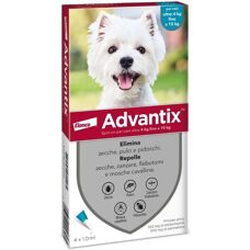 Elanco Italia Spa Advantix Spot-On per Cani 4-10kg - 4 Pipette