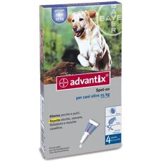 Advantix Spot-On per cani 25-40kg - Prevenzione pulci e zecche