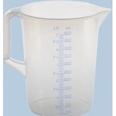 Hünersdorff 939000 Messbecher - 5L, PP
