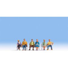 NOCH 15532 Model Train Seated Figures - Scenic Accessories