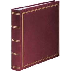 Hama Red Photo Album - 80 Sheets 10x15 - Faux Leather