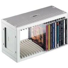 Hama 20 CD Regal - Kunststoff-Aufbewahrung - CD/DVD Organizer