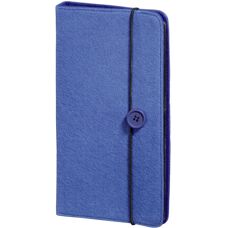 Hama Brand 48 Disc Capacity Felt Blue - CD/DVD/Blu-ray Storage Case