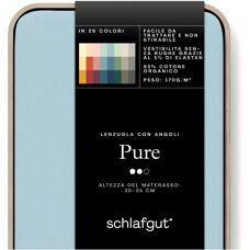 schlafgut PURE Bio-Baumwolle Spannbettlaken - Bettlaken