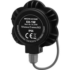 MONACOR EX-1W Altoparlante eccitatore - 8Ω 10W Nero