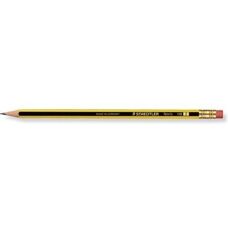 Lote de 12 lápices Staedtler Noris HB con goma