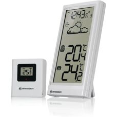 BRESSER Meteo Temp - Draadloze Weerstation - Binnen/Buiten Temp