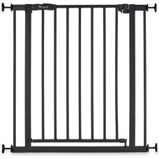 Hauck Marke Open N Stop 2 Babysicherheitsgitter - Metall, Schwarz, 75-80cm