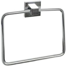 Fackelmann Gray Wall Towel Ring - Bathroom Space Saver