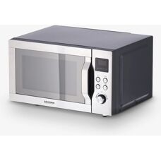 Severin MW 7777 - Zwart, Roestvrij staal - Magnetron met Grill