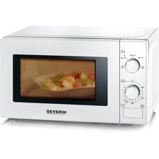 Severin Mikrobølgeovn 700W 20 liter MW7770 Hvid Mekanisk