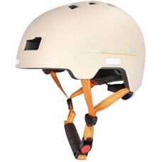 FISCHER BMX Power S/M Helm - Leicht, Verstellbar, Silber