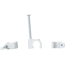 Kopp Modell 342604087 Kabelklips - Stahl, 4-7mm, Grau