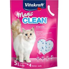 Litière pour Chat Vitakraft Magic Clean - Silicone 5L - Publicité