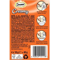 Collations pour chats Dreamies - 44 x 10 g + 2 x 60 g - Publicité