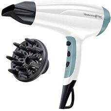 Asciugacapelli Remington D5216 - Ionico, 2300 W, Blu, Bianco