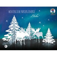 URSUS Weihnachtsdeko Silhouette Szenerie - Dekoration