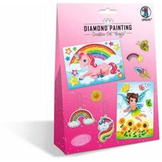 URSUS Diamant Painting Kreativ-Set - Bastelset für Kinder