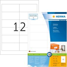 Herma 4623 Weiße Etiketten - 97x42.3mm - 2400 Stück