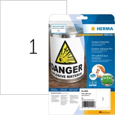 Herma 9500 Weiße Selbstklebende Etiketten - Druckerlabel