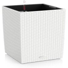 LECHUZA CUBE Cottage 50 Vaso auto-irrigante - Bianco
