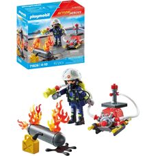 Playmobil Firefighter Water Tank Action Set - Action Heroes