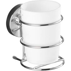WENKO Vacuum-Loc badglas, väggmonterat, flyttbart