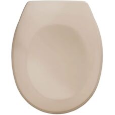 WENKO Bergamo Toilet Seat - Antibacterial Duroplast - Beige
