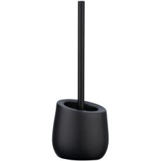 Wenko Badi Keramische Toiletborstelset - Modern Zwart