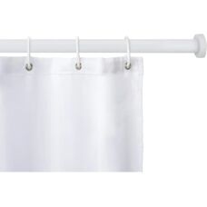 WENKO Luz Verstellbare Duschstange - Aluminium, Weiß