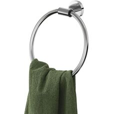 Anneau à serviette Tiger Boston - Accessoire de salle de bain en acier inoxydable