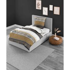 BIERBAUM Model 3751 Gold Patterned Bedding Set - Bed & Bath