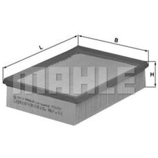 MAHLE ORIGINAL LX 343 Luftfilter - Luftfilter