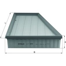 Filtre à air MAHLE LX 998 - Filtre à air