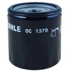 MAHLE Oil Filter OC 1379 - Durable spin-on filter with anti-return valve