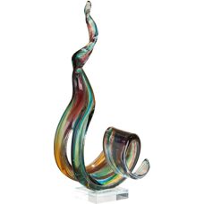Gilde Marea - Sculpture en verre soufflé fait main